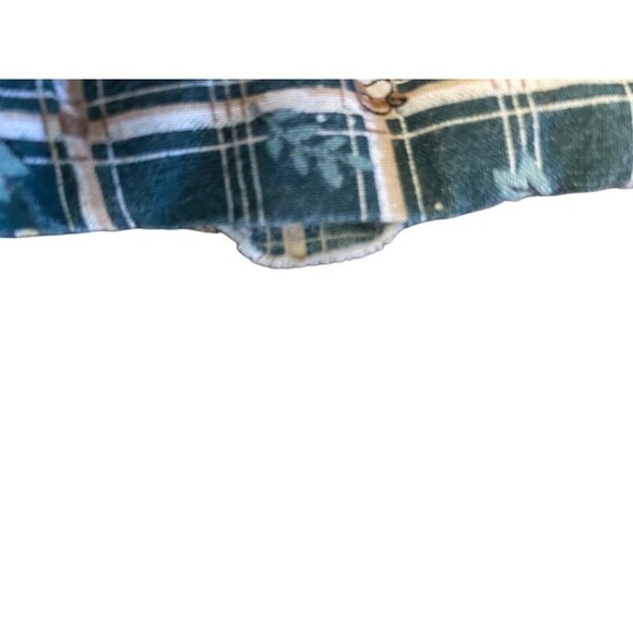 Set Of 3 Quilted Table Placemats With Country Birdhouse Design & Plaid Backing - Picture 7 of 10